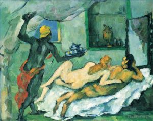 Artist Paul Cezanne's Work - Afternoon in Naples