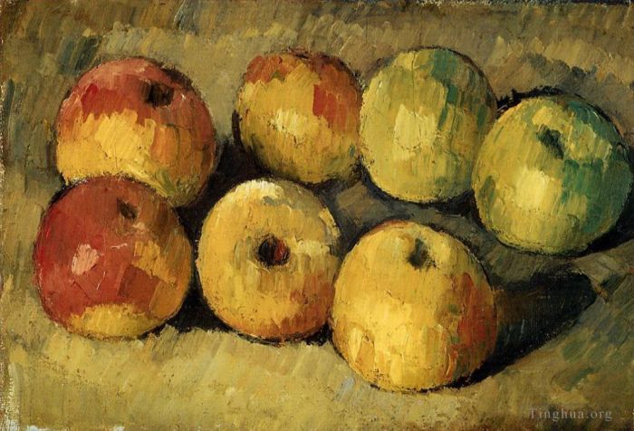 Paul Cezanne Oil Painting - Apples