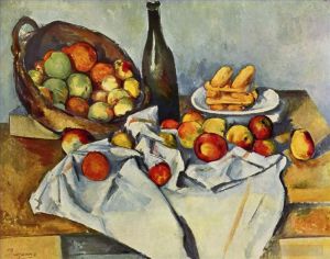 Artist Paul Cezanne's Work - Basket of Apples