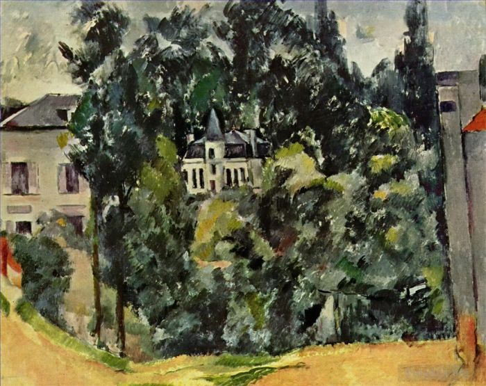 Paul Cezanne Oil Painting - Castle of Marines