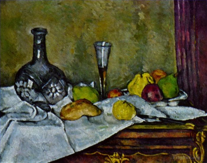 Paul Cezanne Oil Painting - Dessert