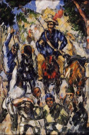 Artist Paul Cezanne's Work - Don Quixote View from the Back