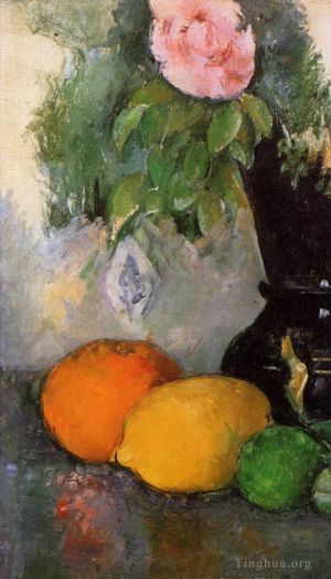 Artist Paul Cezanne's Work - Flowers and Fruit