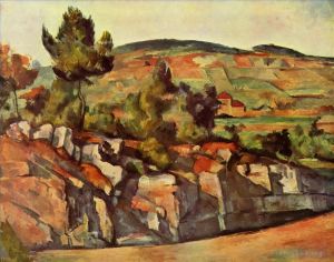 Artist Paul Cezanne's Work - Mountains in Provence