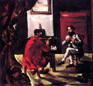 Artist Paul Cezanne's Work - Paul Alexis Reading at Zola House