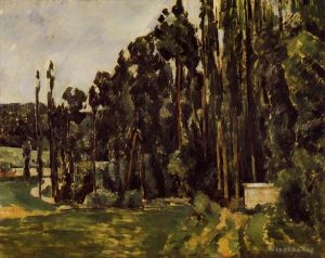 Artist Paul Cezanne's Work - Poplars