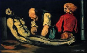 Artist Paul Cezanne's Work - Preparation for the Funeral