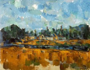 Artist Paul Cezanne's Work - Riverbanks