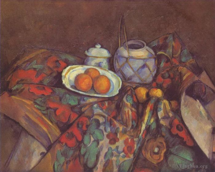 Paul Cezanne Oil Painting - Still Life with Oranges