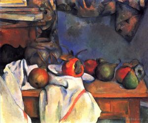 Artist Paul Cezanne's Work - Still Life with Pomegranate and Pears 2