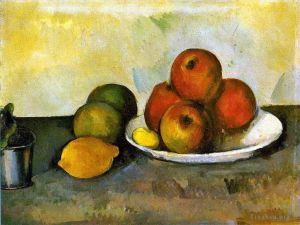 Artist Paul Cezanne's Work - Still life with Apples