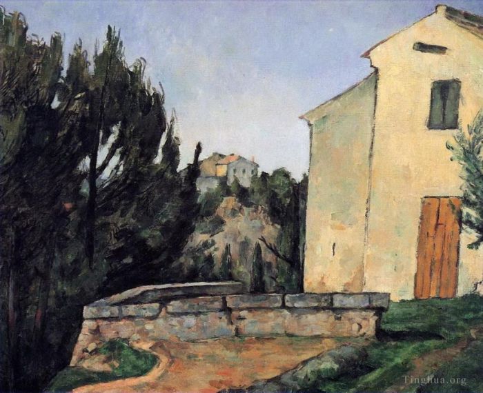 Paul Cezanne Oil Painting - The Abandoned House