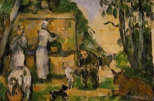 Artist Paul Cezanne's Work - The Fountain