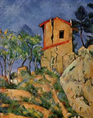Artist Paul Cezanne's Work - The House with Cracked Walls
