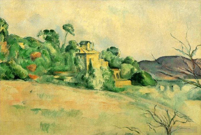 Paul Cezanne Various Paintings - Landscape at Midday