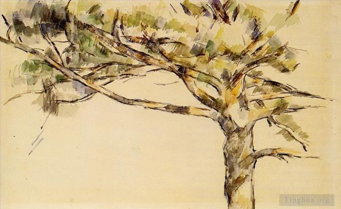 Paul Cezanne Various Paintings - Large Pine