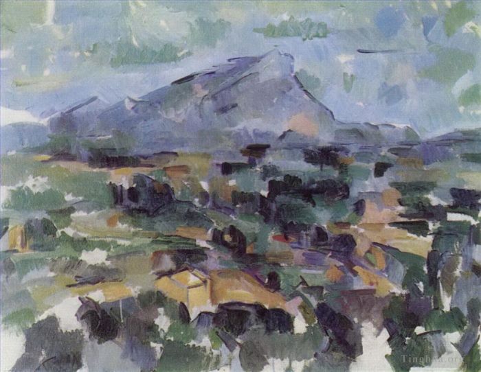 Paul Cezanne Various Paintings - Mont Sainte Victoire 1906