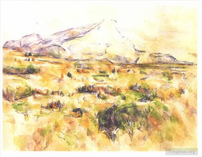 Paul Cezanne Various Paintings - Mont Sainte Victoire