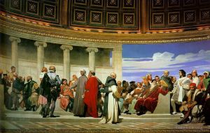 Artist Paul Delaroche's Work - Hemicycle of the Ecole des BeauxArts 181right life size
