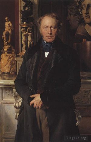 Artist Paul Delaroche's Work - Comte portrait