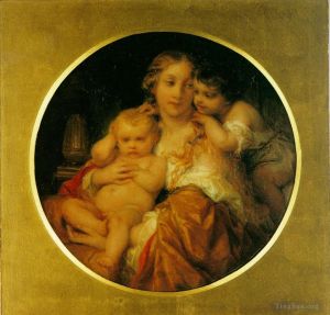 Artist Paul Delaroche's Work - Mother and child