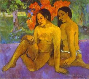 Artist Paul Gauguin's Work - And the Gold of Their Bodies Et l or de leurs corps