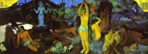 Artist Paul Gauguin's Work - Where Do We Come From? What Are We? Where Are We Going?