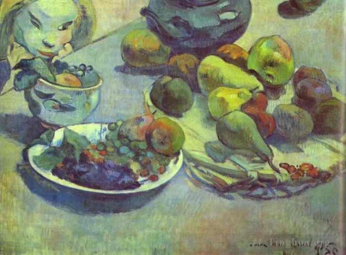 Paul Gauguin Oil Painting - Fruits
