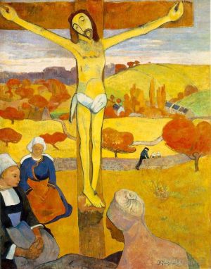 Artist Paul Gauguin's Work - The Yellow Christ