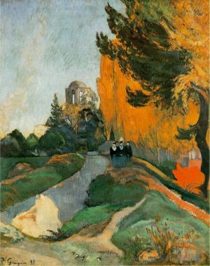 Artist Paul Gauguin's Work - Les Alyscamps Arles