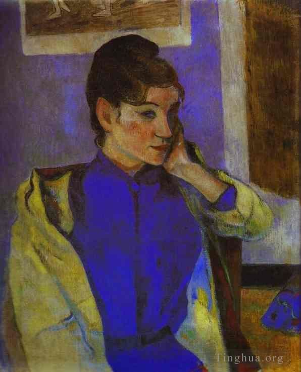 Paul Gauguin Oil Painting - Madeleine Bernard