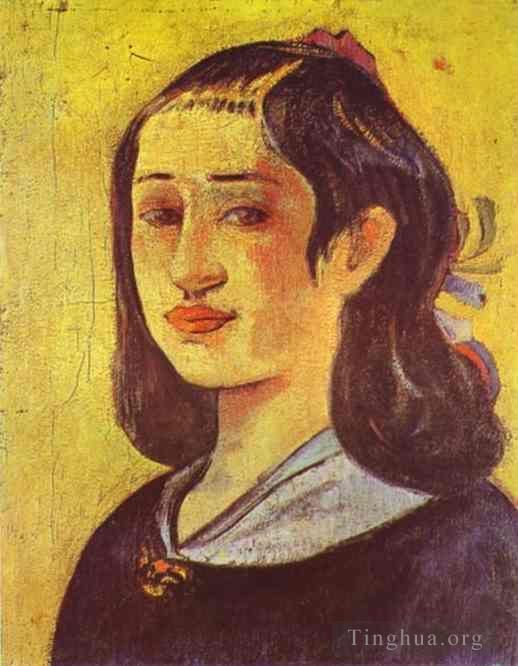 Paul Gauguin Oil Painting - Portrait of Mother