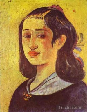 Artist Paul Gauguin's Work - Portrait of Mother