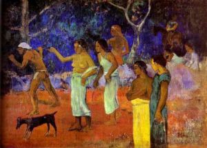 Artist Paul Gauguin's Work - Scenes from Tahitian Life