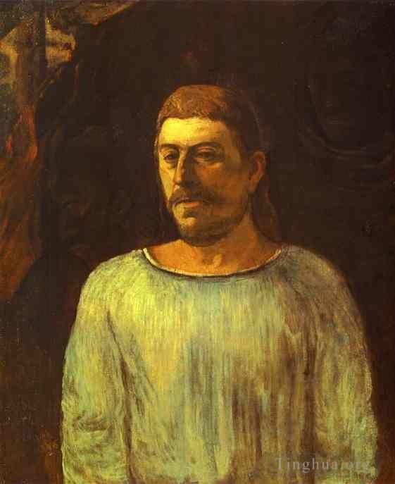 Paul Gauguin Oil Painting - Self Portrait 1896
