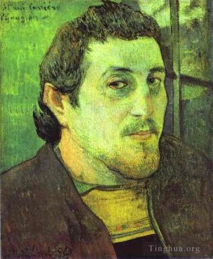 Artist Paul Gauguin's Work - Self Portrait c