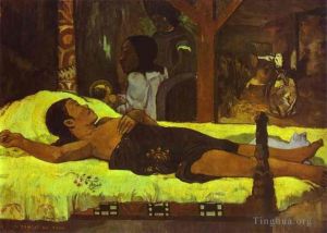 Artist Paul Gauguin's Work - Te Tamari No Atua Nativity