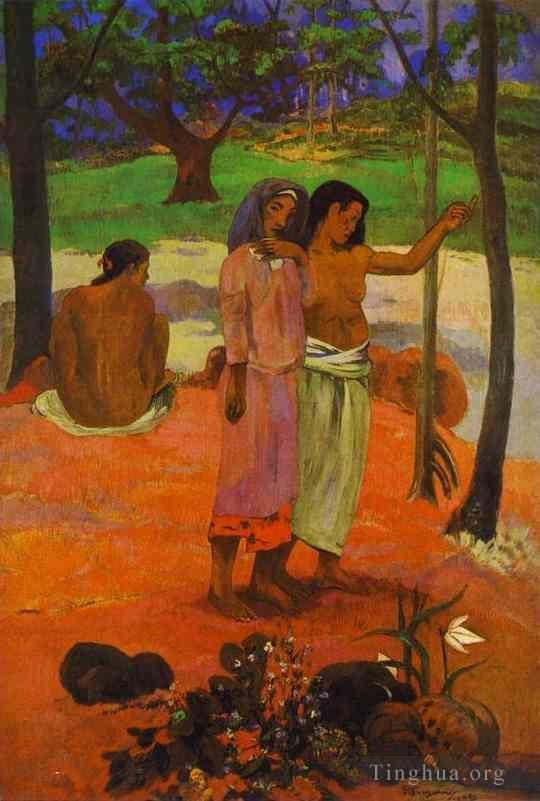 Paul Gauguin Oil Painting - The Call