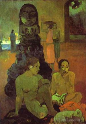 Artist Paul Gauguin's Work - The Great Buddha