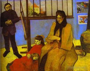 Artist Paul Gauguin's Work - The Schuffenecker Family