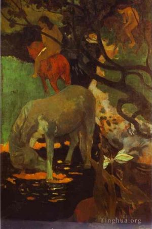 Artist Paul Gauguin's Work - The White Horse