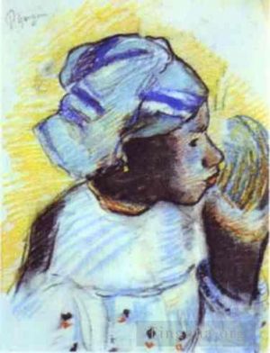Artist Paul Gauguin's Work - Head of a Negress