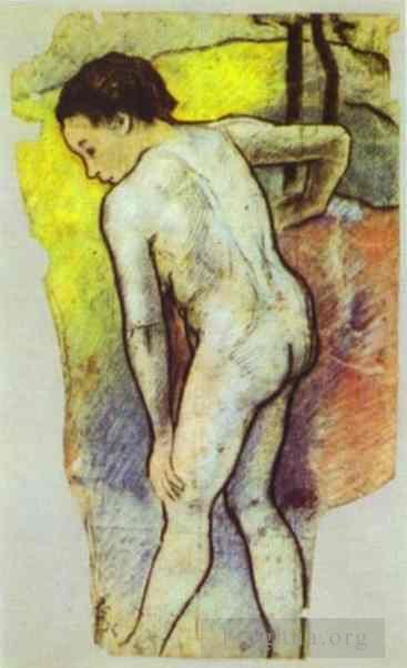 Paul Gauguin Various Paintings - Study for the Bathers