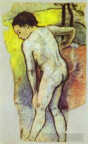 Artist Paul Gauguin's Work - Study for the Bathers