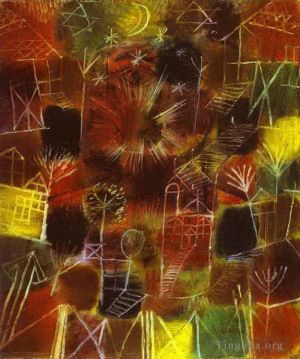 Artist Paul Klee's Work - Cosmic Composition