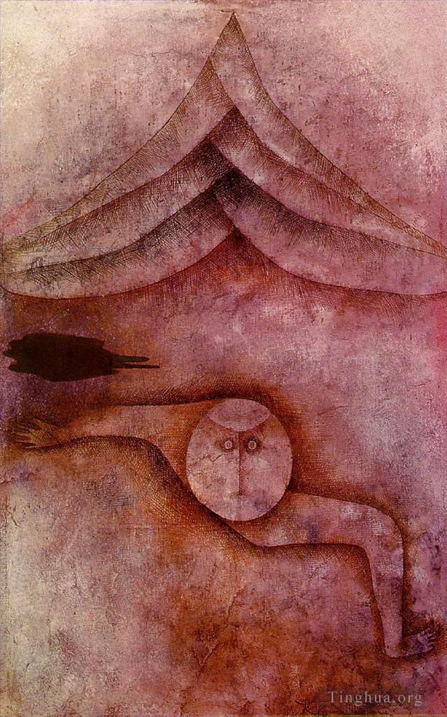 Paul Klee Oil Painting - Refuge