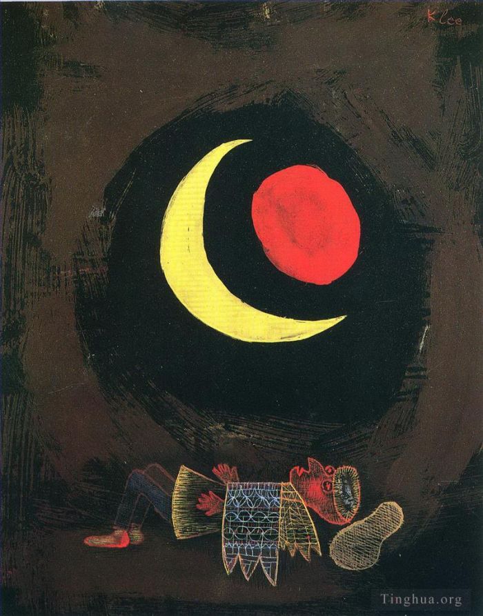 Paul Klee Oil Painting - Strong Dream