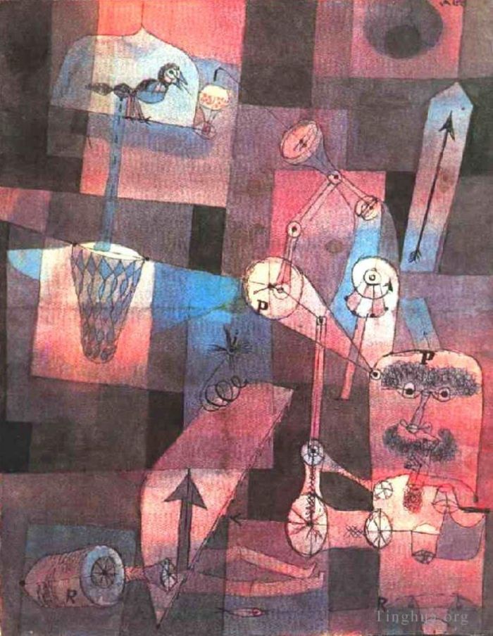 Paul Klee Various Paintings - Analysis of diverse pervers