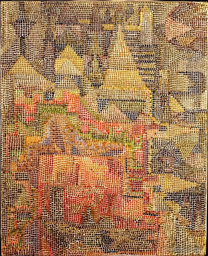 Paul Klee Various Paintings - Castle Garden