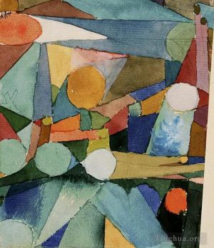 Artist Paul Klee's Work - Colour Shapes